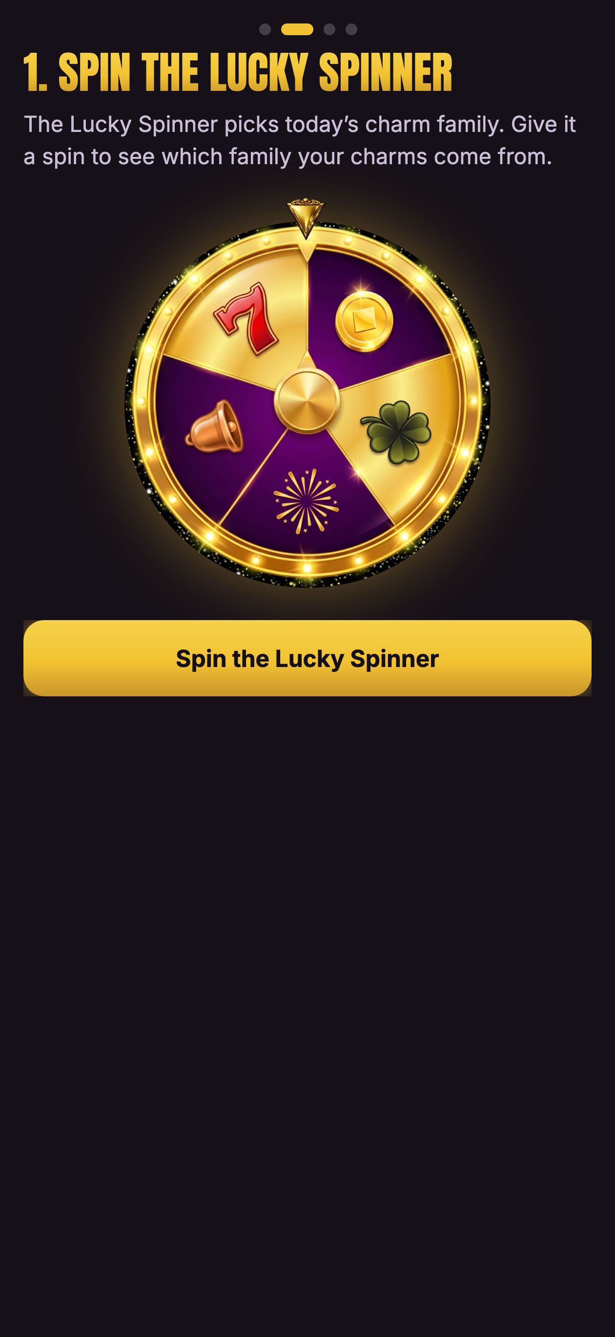 Lucky Spinner intro
