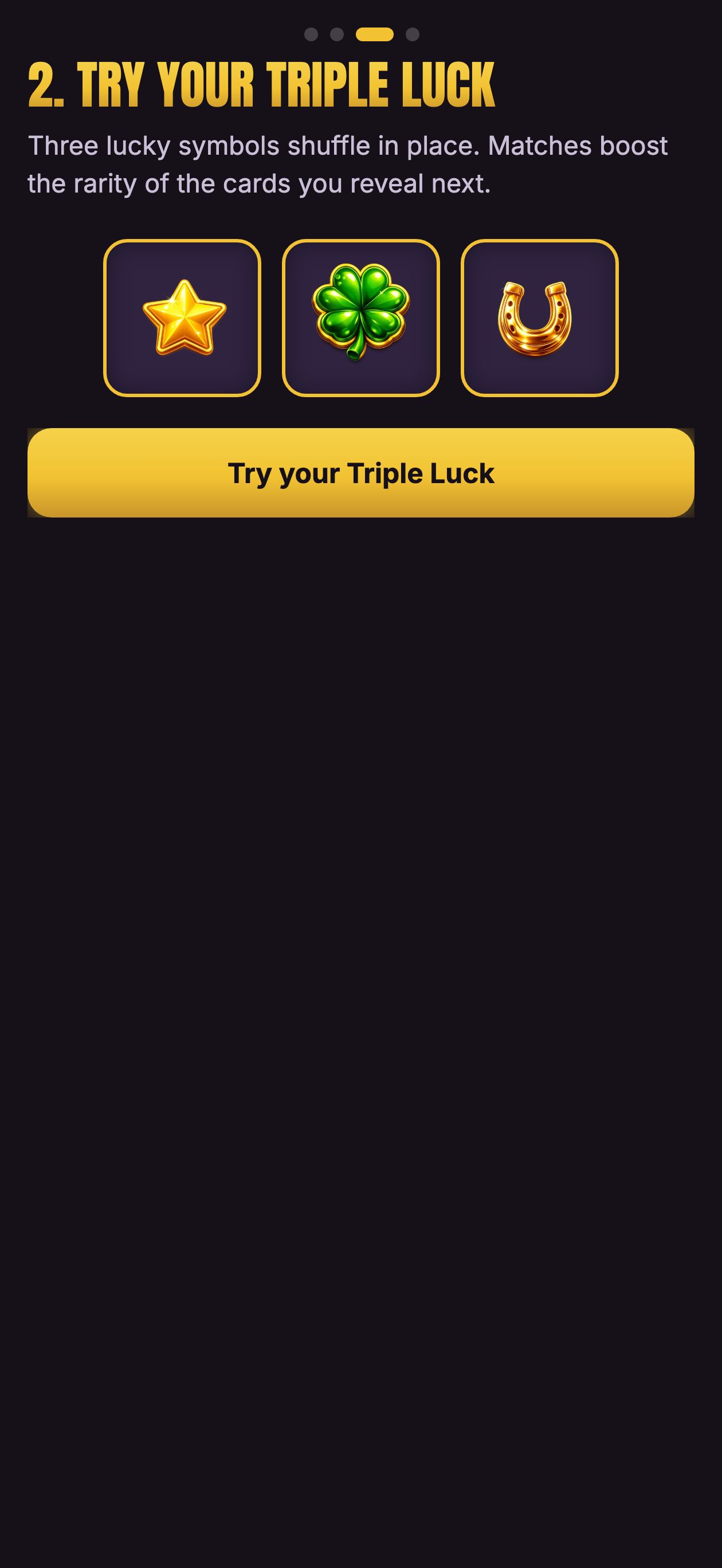 Triple Luck intro
